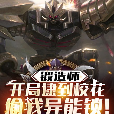 锻造师:开局逮到校花偷我异能锁 封面